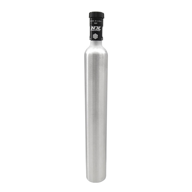 10 oz mini-bottle w/ motorcycle valve (2 dia. x 15.09 tall)