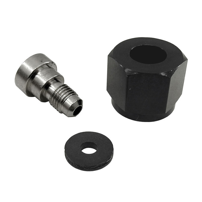 Nitrous Express 11713 4an Bottle Nipple & Nut for CO2 Valve Nitrous Express 11713 4an Bottle Nipple & Nut for CO2 Valve