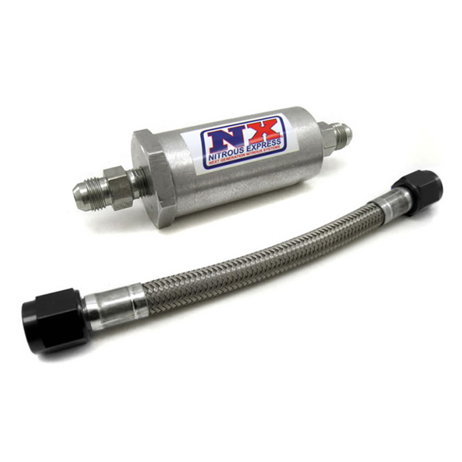 Nitrous Express 15610 6an Pure-Flo Nitrous Filter w/7 Nitrous Express 15610 6an Pure-Flo Nitrous Filter w/7