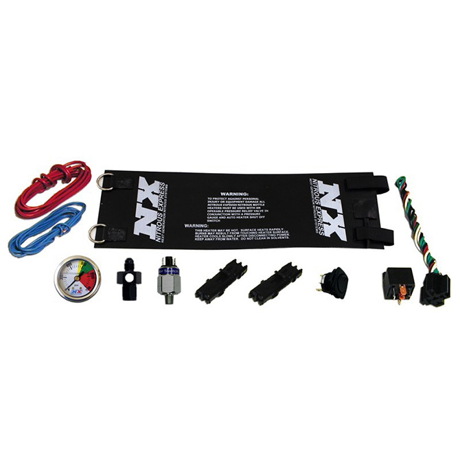 Nitrous Express 15939 Fully Automatic Bottle Heater w/Gauge