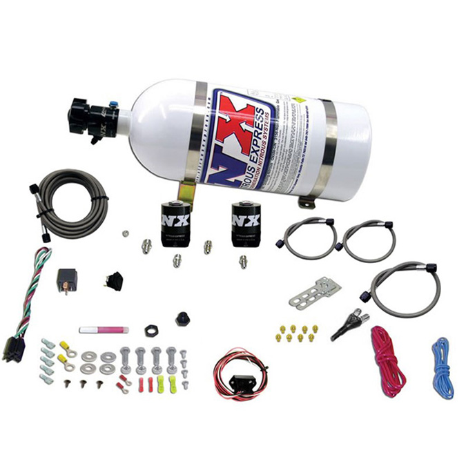 ナガス Nitrous Outlet Powersports SxS Single Cylinder Wet Nozzle System
