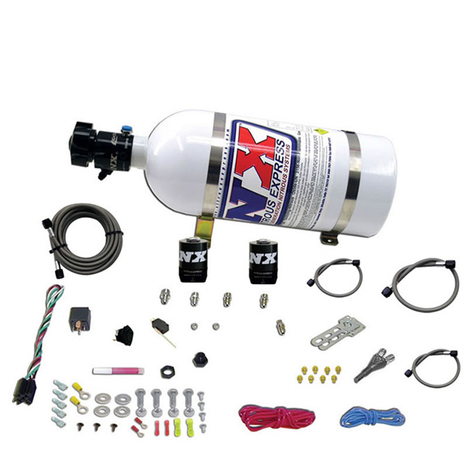Nitrous Express 20922-10 Ford EFI Single Nozzle Nitrous System Nitrous Express 20922-10 Ford EFI Single Nozzle Nitrous System