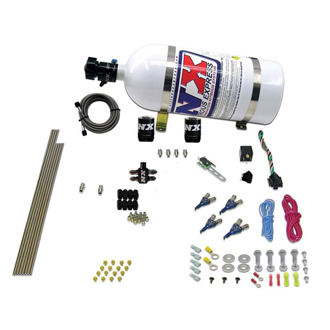Nitrous Express 92206-00 200-600 HP 8-Cylinder Gasoline Pro Shark Direct Port System