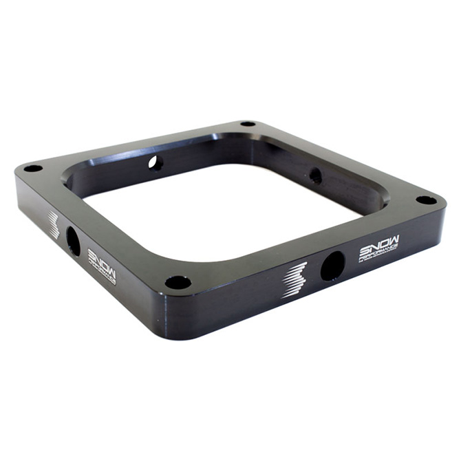 Nitrous Express 15729 Carb Solenoid Bracket 4500 Dominator Flange